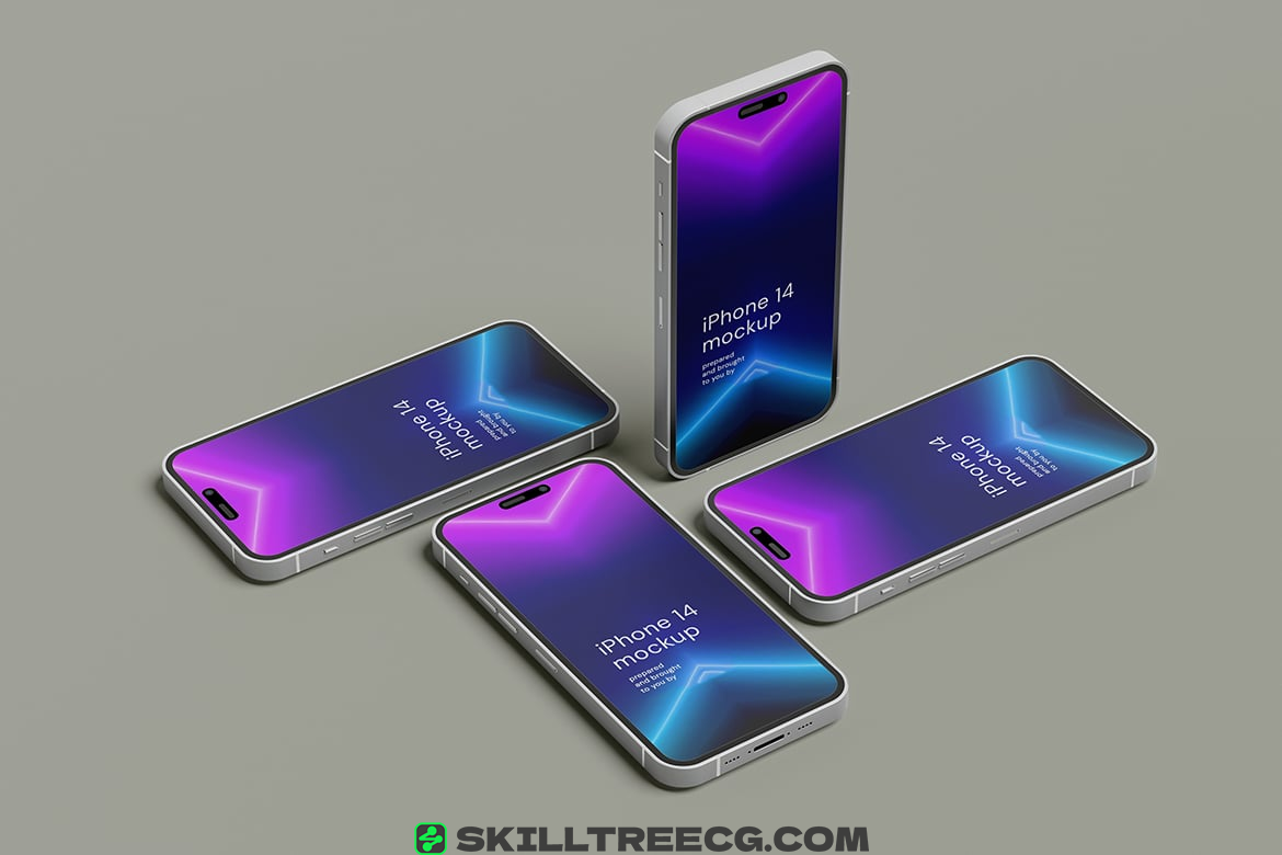图片[2]-Iphone 14 Pro Mockup（828304）-技能树